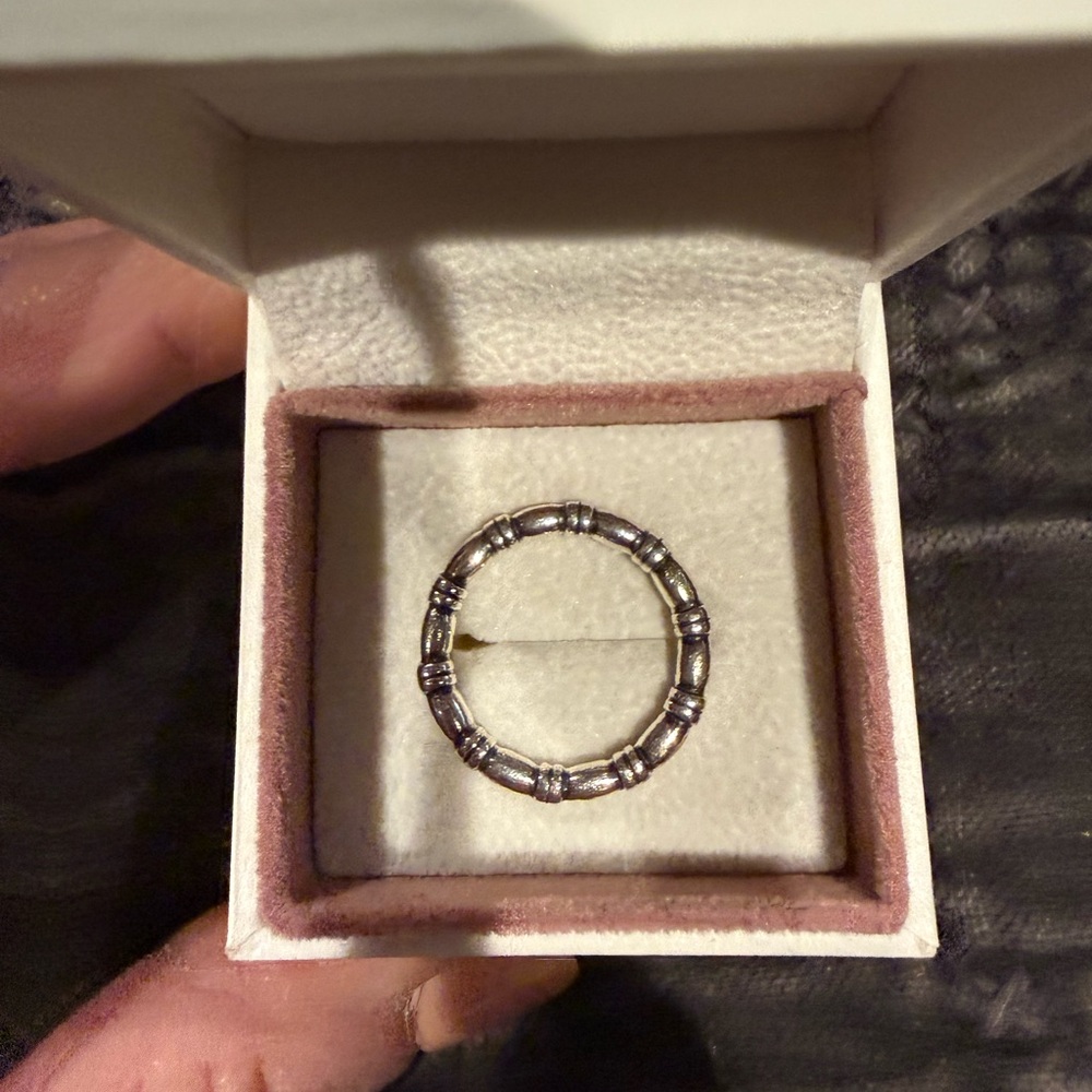 Pandora Silver Ring Stack - Picture 7 of 8